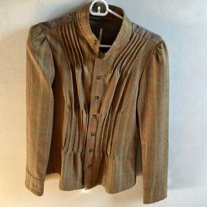 Free people vintage fitted jacket.